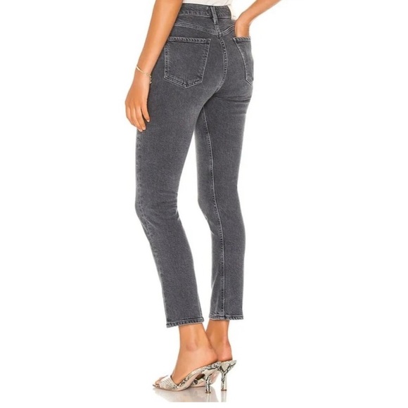 CITIZENS OF HUMANITY Charlotte High Rise Straight in Whisper size 24 - Picture 3 of 13